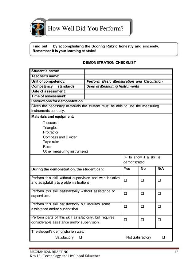 TLE - Mechanical Drafting (Learning Module)