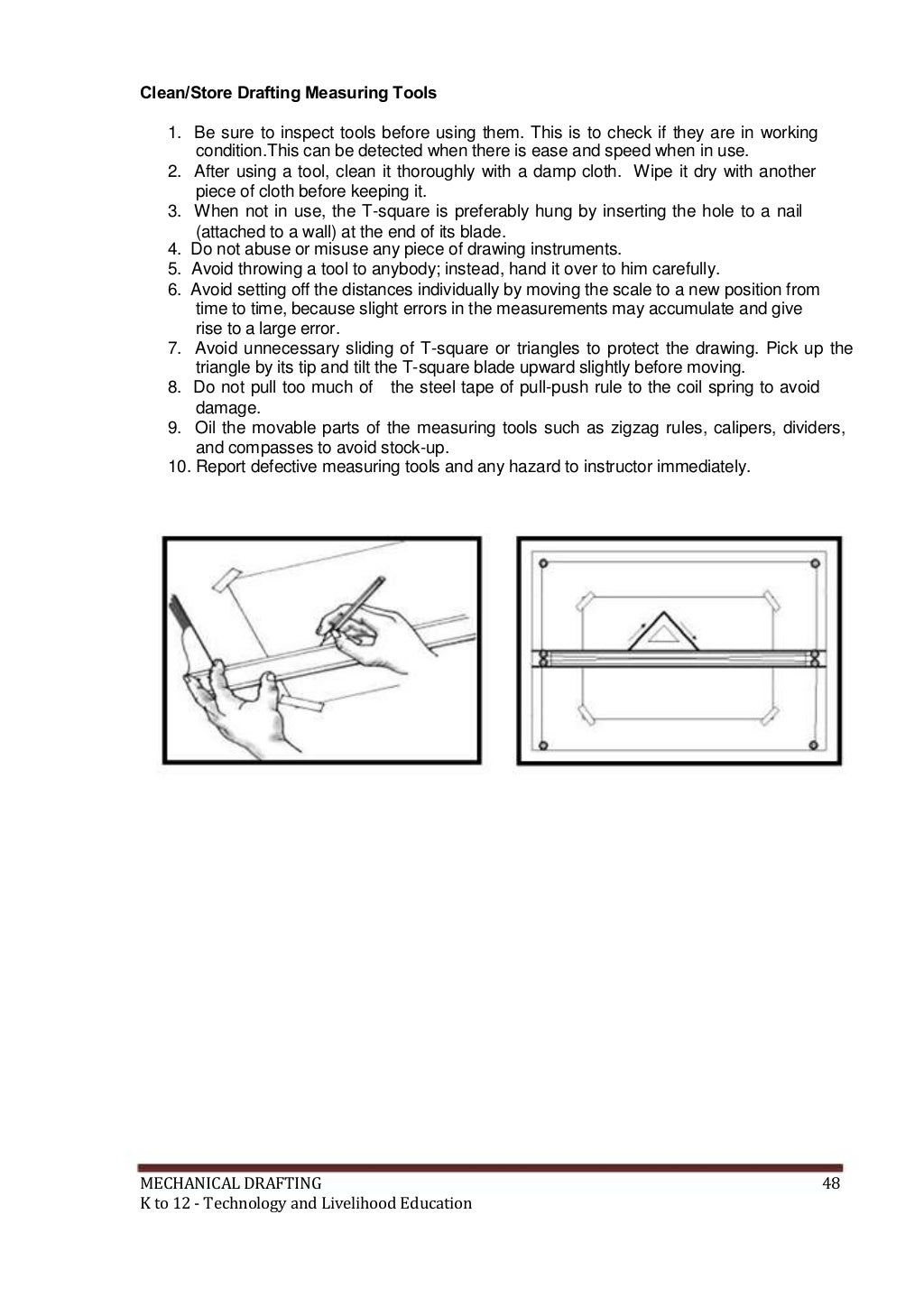 TLE Mechanical Drafting (Learning Module)