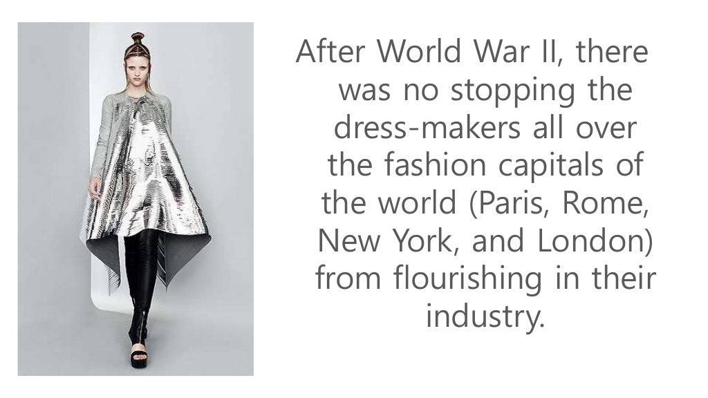 Tle presentation history of dressmaking