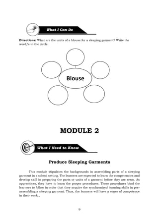 technology and livelihood education grade 9 | PDF