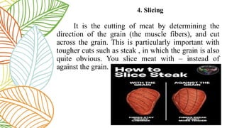 Meat Cutter Lesson QUARTER 4: PREPARE AND COOK MEAT - LEARNING OUTCOME 1: TYPES OF KNIVES ...