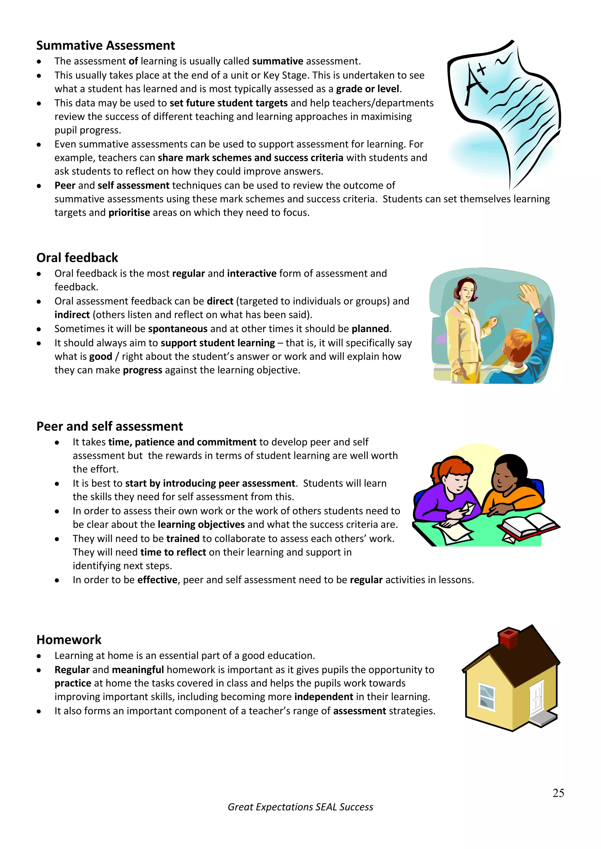 Assessment for Learning is vital. AfL strategies help make sure that teachers know their students as well as they can and they also ensure students have a clear understanding of their own learning and targets. Without AfL, differentiation is impossible because we cannot know what kind of differentiation is needed.