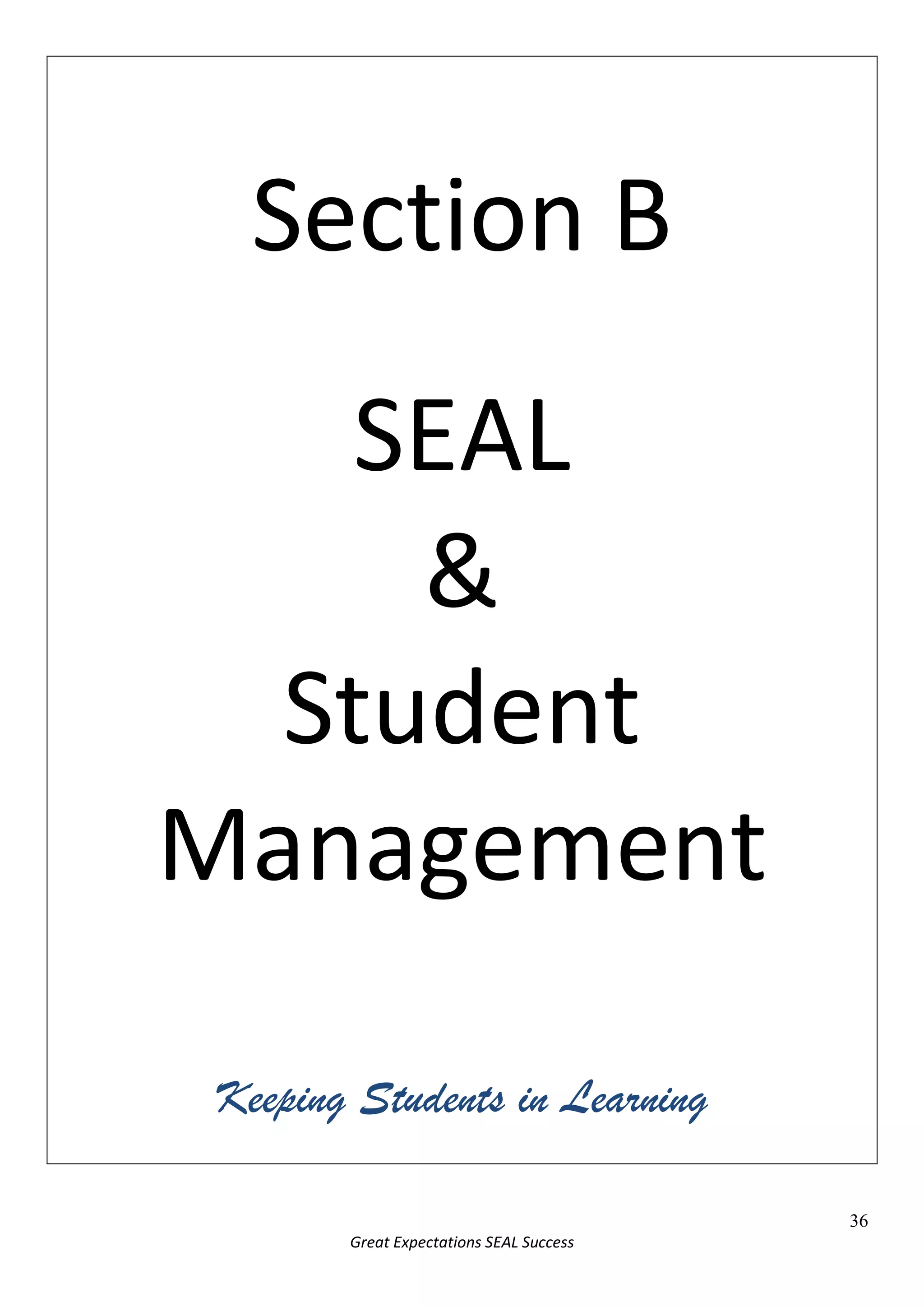 It also forms an important component of a teacher’s range of assessment strategies.-236131-1169585718101-233916 Environment<br />The way in which teachers manage the classroom will have a significant effect on students’ learning and behaviour.  Students learn and progress in a structured and stimulating environment.<br />Building Relationships<br />2527301116330Every student should be made to feel included in the lesson; try to eliminate learning barriers. Show them you’re human, why you love your subject, why it’s important that they study it. A good teacher has honest confidence – they recognise their own frailties as well as talents and accommodate both. Be personable; use humour and praise whenever possible.<br />Perhaps the best way of all to build constructive relationships with students is for them to experience the confidence and sense of achievement that comes from making tangible progress in their learning. If students feel they are learning well in our lessons, then they are more likely to trust us and to respond well to us. Assessment for Learning strategies are the most effective way of making this happen.<br />5838825317500The Physical Environment<br />Students will immediately be affected by the physical environment of a classroom. Positivity from students for the lesson will be encouraged by a tidy classroom with up to date and stimulating displays.  Plants and classical music can also be used to promote a calm and pleasant atmosphere. Ensure any graffiti is removed immediately or other students will quickly add to it. The ideal would be to have a variety of displays which are regularly changed. Some ideas are listed below; these can be permanent displays or a wall of large frames in which the successful pieces created in each lesson can be placed. <br />Displays for Expectations and ProtocolsDisplays for LearningDisplays for Community and BelongingSchool behavioural planRewardsSanctionsHealth and safety information.Key wordsKey questionsExemplar answersTraffic lightsCourse overviewsLevel descriptorsFact (or thought) for the dayAdverts for events and exhibitionsNews articlesPhotographs and names of class members (maybe even a self portrait or ‘day in a life’), Certificates of achievementStudent of the lessonAdverts for trips, clubs, or activities such as student forumMerit charts<br />5838825119380Furniture<br />The arrangements of chairs and tables should reflect and support the way you want pupils to learn.  Consider using a double horseshoe layout; this is considered to be one of the best layouts to enable all pupils to focus on the front of the room but it can also offer options for changing pairings in group work.<br />Safety<br />-2348060901Ensure you are familiar with the safety policies featured in the staff handbook and the procedures for fire and other emergencies. Email any concerns about health and safety, particularly broken equipment or fittings, to the site manager as soon as possible. If any new electronic equipment is acquired it will need to be PAT tested. If you are staying late or visiting during the weekend the duty caretaker needs to be aware of your presence so please sign in at reception. Secure all doors and windows and lock away any valuable or potentially hazardous items when you are not using your classroom.<br />Resources<br />V<br />of resources andof teaching strategiesof learners.Using aemploying awill help you to engage aA<br />R<br />I<br />E<br />T<br />Y<br />Try using this checklist when planning your lessons throughout the year:<br />Use of Teaching Assistants<br />TAs can be the most effective resource available to teachers, yet they are often under-used. Consider the following ways of maximising their impact;<br />Provide TAs with copies of the scheme of work, lesson plans, curricular targets and any differentiated outcomes<br />Directly involve TAs in planning lessons and in any adaptations to, or production of additional materials required for specific groups or individuals<br />Brief TAs about their role in the lesson, being clear about lesson objectives and learning outcomes and how they can support students in making progress<br />Be clear about who the TA will primarily working with; is it one particular individual, or group or students or would it be more beneficial for the TA to circulate more widely?<br />Make sure that certain students do not become over-reliant on the TA and therefore become excluded from certain classroom activities; the TA should not take responsibility for students’ work, but instead reinforces learning in the lesson and encourages independence<br />ICT Resources<br />PowerPoint, to deliver visual as well as written material<br />Internet: pictures, web-cams, teaching games.  Try using a hyperlink to a relevant website on a PowerPoint<br />Boardworks: get students using the whiteboard<br />SAM learning<br />Clipbank<br />Podcasts<br />Audio/Visual/Kinaesthetic<br />Video with related question sheet<br />Music/songs relevant to a topic (e.g. poem set to music; song from a different culture)<br />Audio tapes for listening<br />Objects to be handled and discussed<br />Paintings, models or sculptures relevant to the topic, used to provoke discussion<br />Cartoons<br />Dramatic: role-plays, improvisations, hot-seating, scripted dramas, news reports<br />Beyond the boring worksheet<br />Booklet anthology or compilation of texts/data for students to explore independently<br />Note-taking frames<br />Writing frames<br />Crosswords<br />Cloze (fill in the missing words)<br />Students fill in a wordsearch whilst listening to a text<br />Printed resources<br />Revision booklets<br />Book box from the library<br />Encyclopaedias/ dictionaries<br />Newspaper and magazine clippings<br />Students as resources<br />Giving demonstrations<br />Students teaching a starter/activity/whole lesson<br />Student presentations<br />Students draw and discuss<br />Student visitor (e.g. 6th Form visiting Year 7)<br />Engagement<br />Students learn in different ways.  Recognising this and planning for it provides stimulus and is inclusive.  The aim should be for the students to have a more active role in the lesson and for teachers to take a step back and act as facilitators to aid the students’ learning….this could mean your role changes and you actually become busier than usual (but in a more positive, and hopefully rewarding way).  The overall aim is to gain more involvement by everyone.  Of course, this can only happen if you establish good relationships with all pupils (see ‘Environment’ section).<br />Activities<br />The activities you do depend on the topic being taught but most lessons should contain a variety of activities.  A range of teacher led and student centred activities should be used. Interactive starter activities are the easiest and simplest way to ensure participation- they may need careful management to ensure all are involved, e.g. quizzes, games, picture to stimulate discussion.<br />5030470-7620Be prepared to take risks.  Go for tasks that are student led or try a whole class game where they decide groupings.  Remember, these can be a steep learning curve for all involved and there should not be such a thing as a failed lesson- everyone should learn something (even you!). <br />Try to include thinking skills and Assessment for Learning.  Use brain gym activities and/or breaks to allow students opportunities to refresh concentration levels<br />Above all: never take the motivation of your students for granted. If they are not engaged, ask yourself ‘what could I  do differently?’<br />Encouraging participation<br />Even if students are interested in the subject, it can sometimes be difficult to get everyone to contribute within a lesson. Likewise some classes can become dominated by a small group of more confident individuals. Here are some ideas to encourage participation from all:<br />DiscussionsUse ‘comment cards’ which students hand in when they make a contribution, they have to ‘spend’ all their cards by the end of the sessionSnowballingJigsaw groupsQuizzesTraffic lights for true/falseUse methods such as P4C to teach the group to listen and discussRole playsAs a class, establish guidelines of what makes a productive and inclusive discussion. Use this to highlight the importance of discussion skills.Practical activities Think /pair /share32893024130TablesCut & pasteRadio showsUse a random name generator or pick names out of a hatIndependent researchPresentations27368561595Let students write down their thoughts before you ask them to speak up.267970250190Group work234950250190 Card sorts209550264795Team competitionsAcknowledge those who do contribute so that they feel comfortable, encouraged and valued. Reward them with verbal praise, merits or tickets in a prize drawMind mapsLet a student lead the discussion<br />Enthusiasm<br />Pupils work best when they are interested, involved and appropriately challenged by their work – when their teacher is enthusiastic about their subject, the students will be as well.<br />Enthusiasm is linked to the teacher when he/she has………<br />Pride                              Motivation                                                      A Positive                           Passion                                                                                                          Environment<br />……….for their subject and their pupils.<br />Students like to feel and see:<br />Up to date displays, including their own work <br />Enthusiasm for them and their work, make sure they know<br />A smile when first greeted and early, positive engagement<br />Interest in what they have to say <br />When pupils are enthusiastic learners they:<br />have a longer concentration span;<br />complete work on time <br />stay on-task and have few behavioural problems;<br />maintain a good attendance record.<br />Consequently, they:<br />develop higher self-esteem;<br />make faster progress;<br />develop a belief in their ability to improve and learn;<br />encourage and work well with other pupils.<br />395287546355Use the following aspects to portray passion for your subject; <br />Vocalization