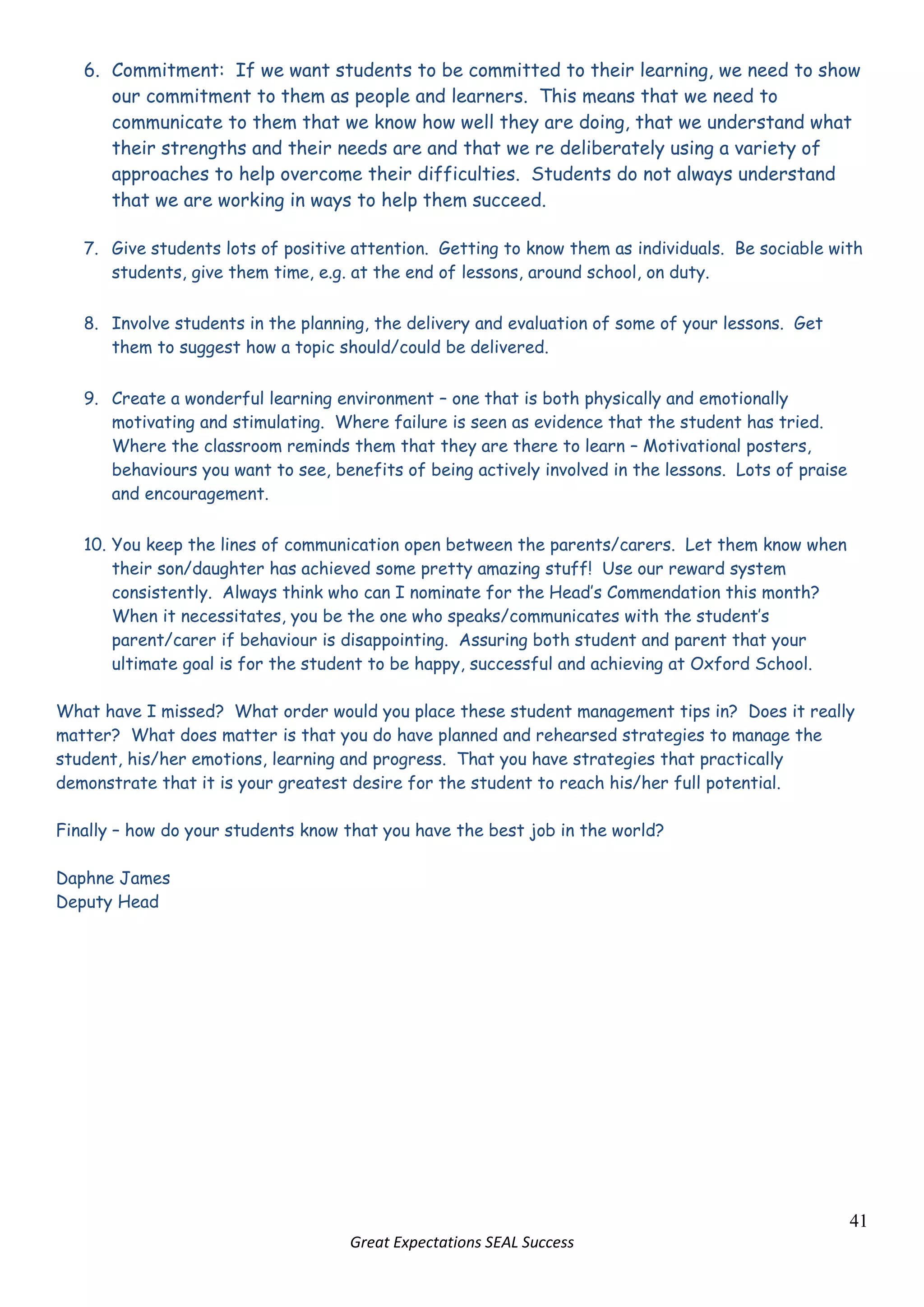 T&L Handbook 2009 10