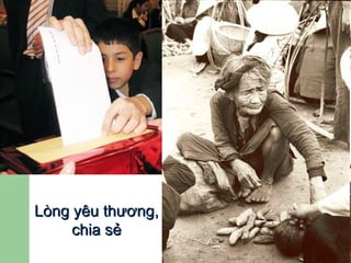 Lòng yêu thương, chia sẻ 