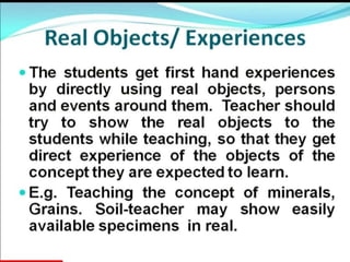 Teaching learning materials for inservice training course | PPTX