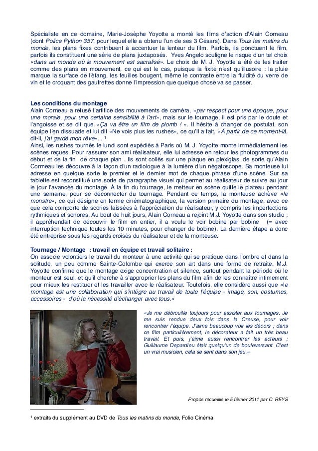 MarieJosèphe Yoyotte Tous les matins du monde