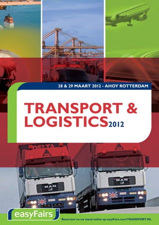 Brochure vakbeurs TRANSPORT &amp; LOGISTICS 2012