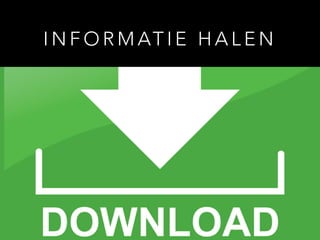 I N F O R M AT I E H A L E N
 