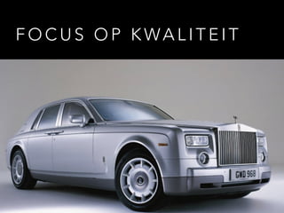 F O C U S O P K WA L I T E I T
 