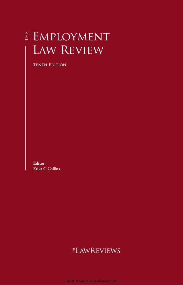 The Employment Law Review Tenth Edition Ireland Chapter - 