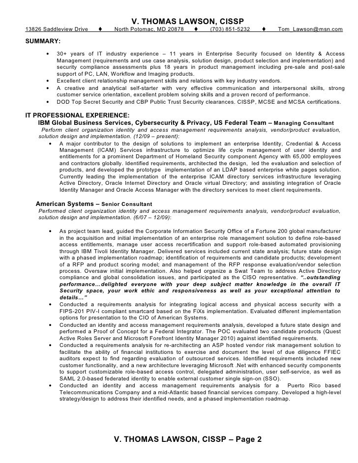 tl resume aug11 sample access management resume
