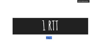 @thisNatasha
1 RTT
Yay.
 