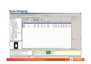 17
Scan-Vorgang
Ing. Robert Karas, Abt. NTDG
 