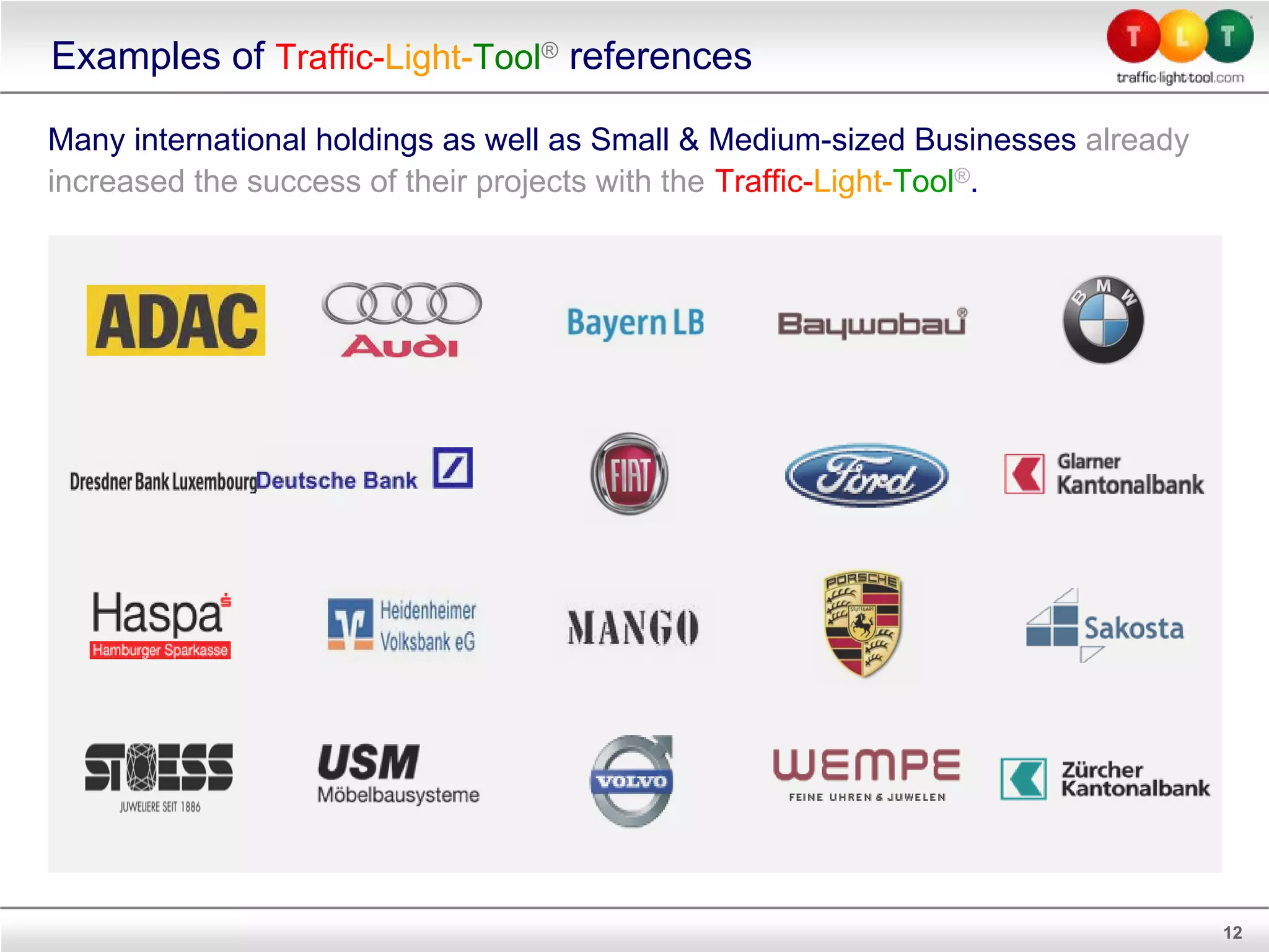 Traffic-Light-Tool presentation 2010 | PDF