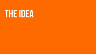 THE IDEA
 