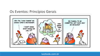 Os Eventos: Princípios Gerais
luiztools.com.br
 