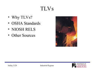 Niosh Rels Explained TLVs.ppt for chemical Industry professionals | PPT