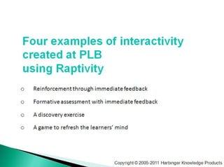 Interactive Courses on a Shoestring Budget