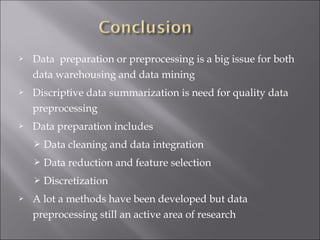 Data preprocessing | PPT