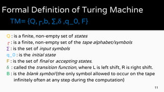 Turing Machine | PPTX