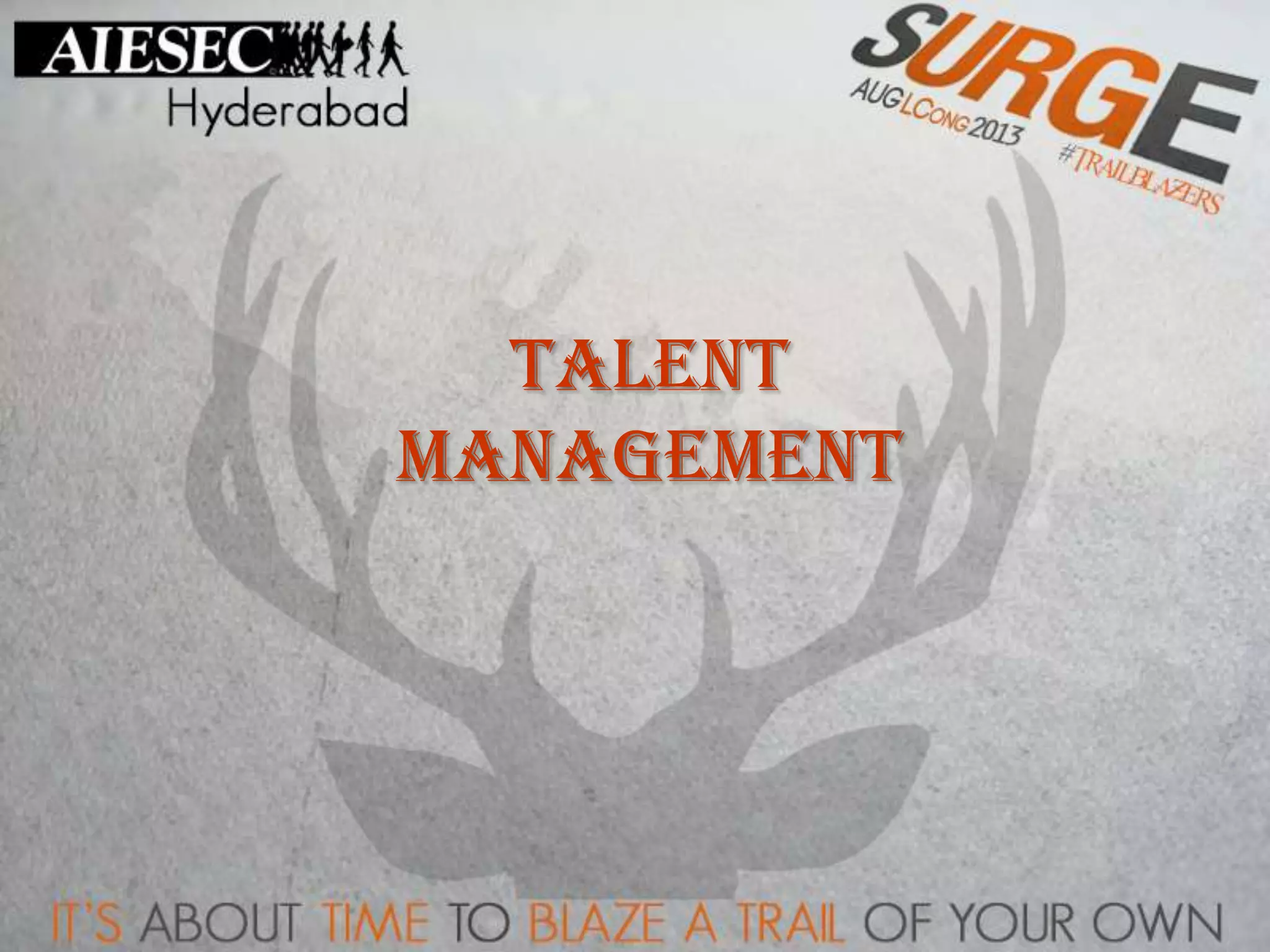 Talent
Management