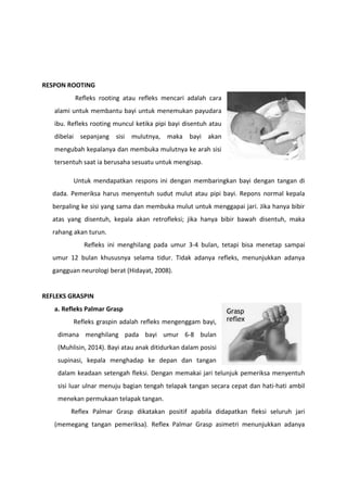 Tm refleks bayi | DOC