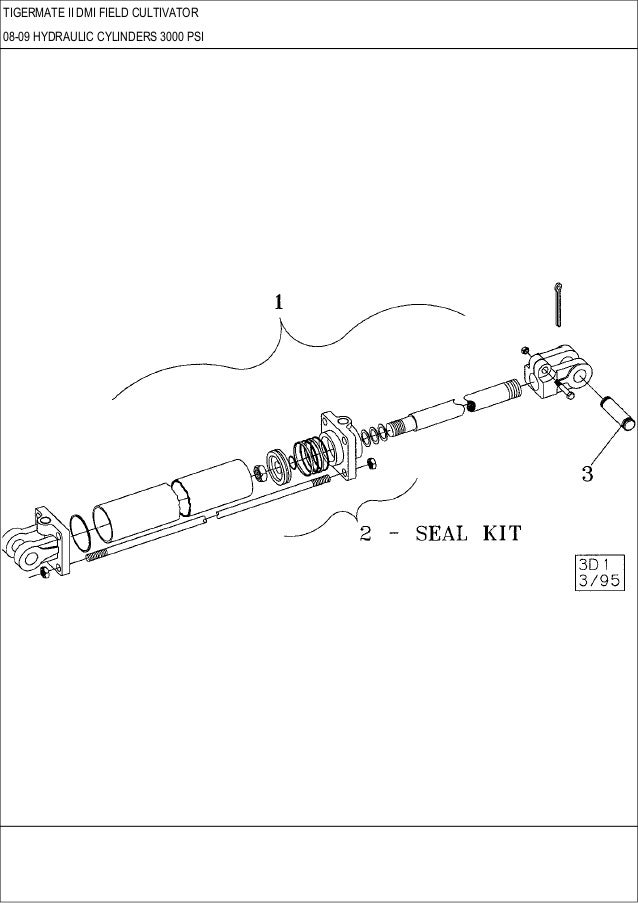 CASE Tigermate 2 DMI Field Cultivator parts catalog