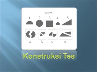Konstruksi tes