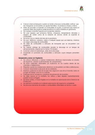 Universidad de Cuenca
Ing. Mauricio Valladarez Tola
190
 