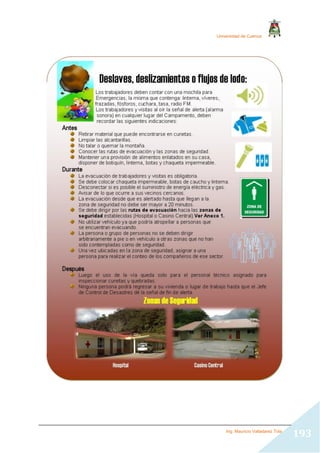 Universidad de Cuenca
Ing. Mauricio Valladarez Tola
193
 