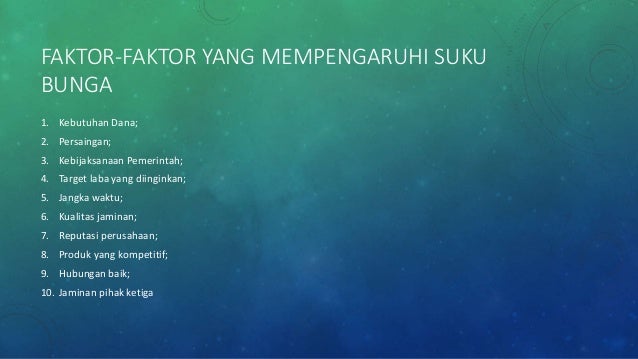 Bank &amp; Lembaga Keuangan