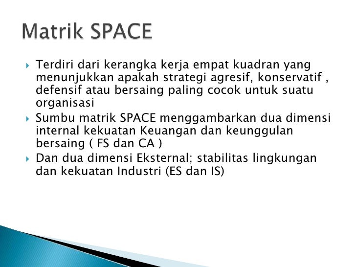 Matriks strategi pilihan