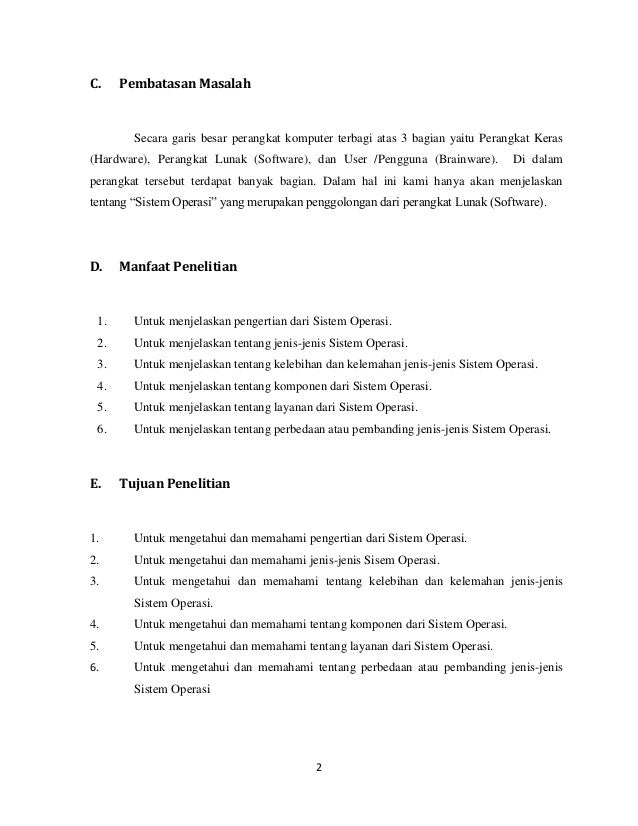 Sistem Operasi