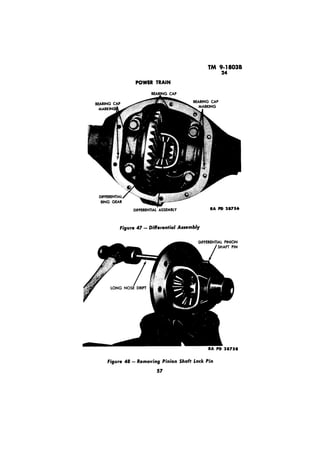 POWER TRAIN 
Assembly 
Figure 48 - Removing Shaft lock Pin 
57 
 