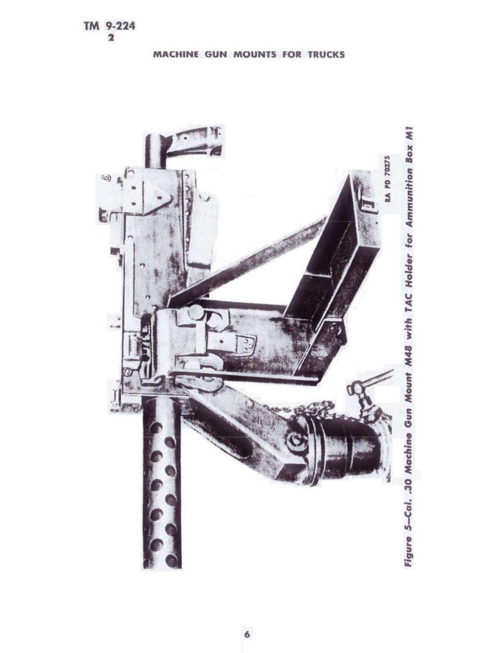 Machine Gun Mount for Trucks
