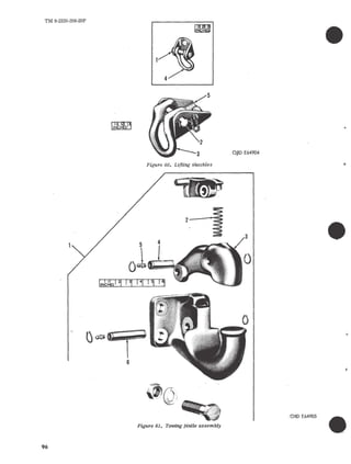 TM 9-2320-20S-20P 
Figure 60. Lifting shackles 
0FD E64904 
• 
96 
~ 
~ 
~.. f .•.:...j .. . ' ~4~~ 
;-!-i?' 
Figure 61. Towing Pintle assembly 
3 
o 
·0 00 E64905 
• 
.. 
• 
 
