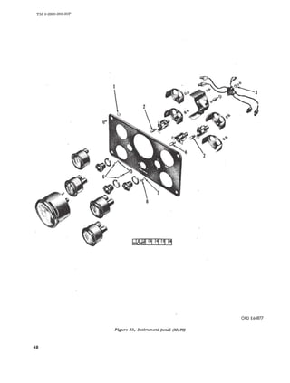 TM 9-2320-208-20P 
ORD EM877 
Figure 33. Instrument panel (MIlO) 
48 
 