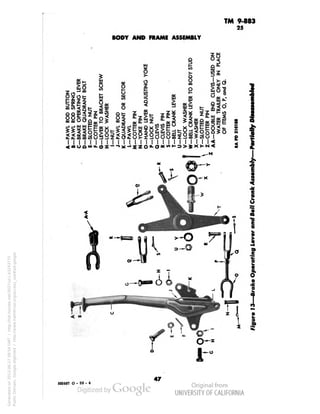 TM 9-883 
25 
BODY AND FRAME ASSEMBLY 
; o: 
Q. I- 
8! 
o 
Q 
2 £, 
Ill 
i!!l 
.5 
«- 
<o 
-Q-£*EU ^ui^|g!<- s ^ 
HiilisiSifiir* s I 
I 
i 
^ 
» 
i 
! 
% 
I 
• 
893887 O - 50 - 4 
47 
Generated on 2013-06-27 09:54 GMT / http://hdl.handle.net/2027/uc1.b3243775 
Public Domain, Google-digitized / http://www.hathitrust.org/access_use#pd-google 
 