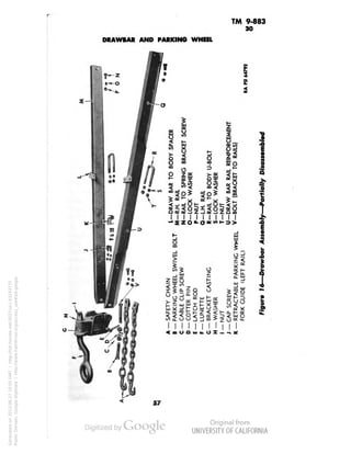 TM 9-883 
30 
DRAWBAR AND PARKING WHEEL 
I I I I I I I 
Oo.aaf 
O 
UJ 
X 
o=! 
2 < 
^ a: 
<* h- 
Z 
I 
UJ 
UJ 
ce. 
u 
co 
D-UJ 
UJ 
UJ 
I 
I 
Q. 
Z 
O 
(J 
_J 
CQ 
**• 
1 1 
^ 
~ 
Q. 
O 
^ 
4f 
— 
-STFETY ( 
PTRKING 
U 
LTTCH R 
LUNETTE 
BRTCKET 
- WTSHER 
UJ 
• RETRTCT 
UJ 
- COTTER 
of 
O 
to 
o 
1 
m 
(J 
1- 
13 
Z 
D_ 
< 
Of. 
U 
O 
u. 
57 
Generated on 2013-06-27 10:05 GMT / http://hdl.handle.net/2027/uc1.b3243775 
Public Domain, Google-digitized / http://www.hathitrust.org/access_use#pd-google 
 