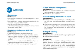 Project management module (advanced level) | PDF