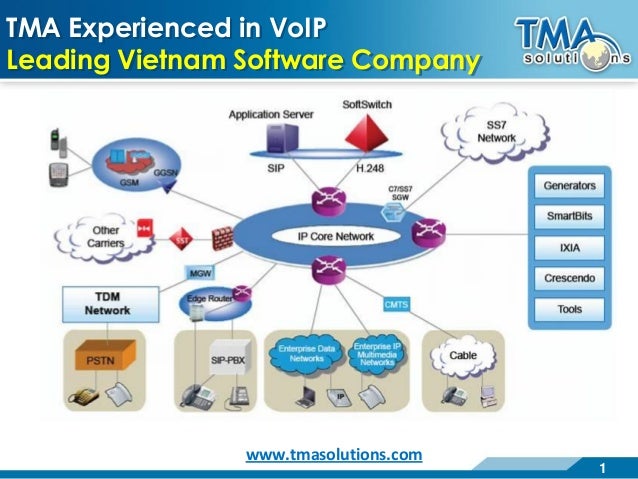 1
TMA Experienced in VoIP
Leading Vietnam Software Company
www.tmasolutions.com
 