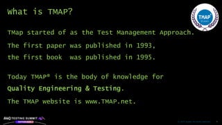 TMAP 30 years celebration at A4Q summit. | PDF