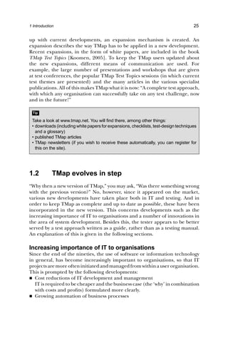 Tmap Test Process T map next look inside version | PDF