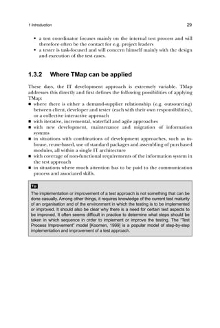 Tmap Test Process T map next look inside version | PDF