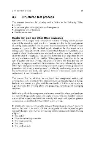 Tmap Test Process T map next look inside version | PDF