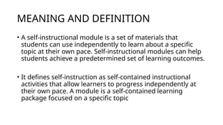 TMAP- Self instructional module.Sushmitha.pptx