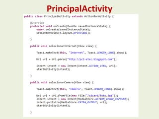 PrincipalActivity
 