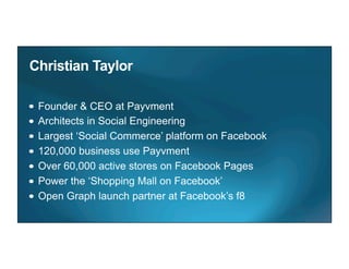 Trending now and in the future: Social commerce