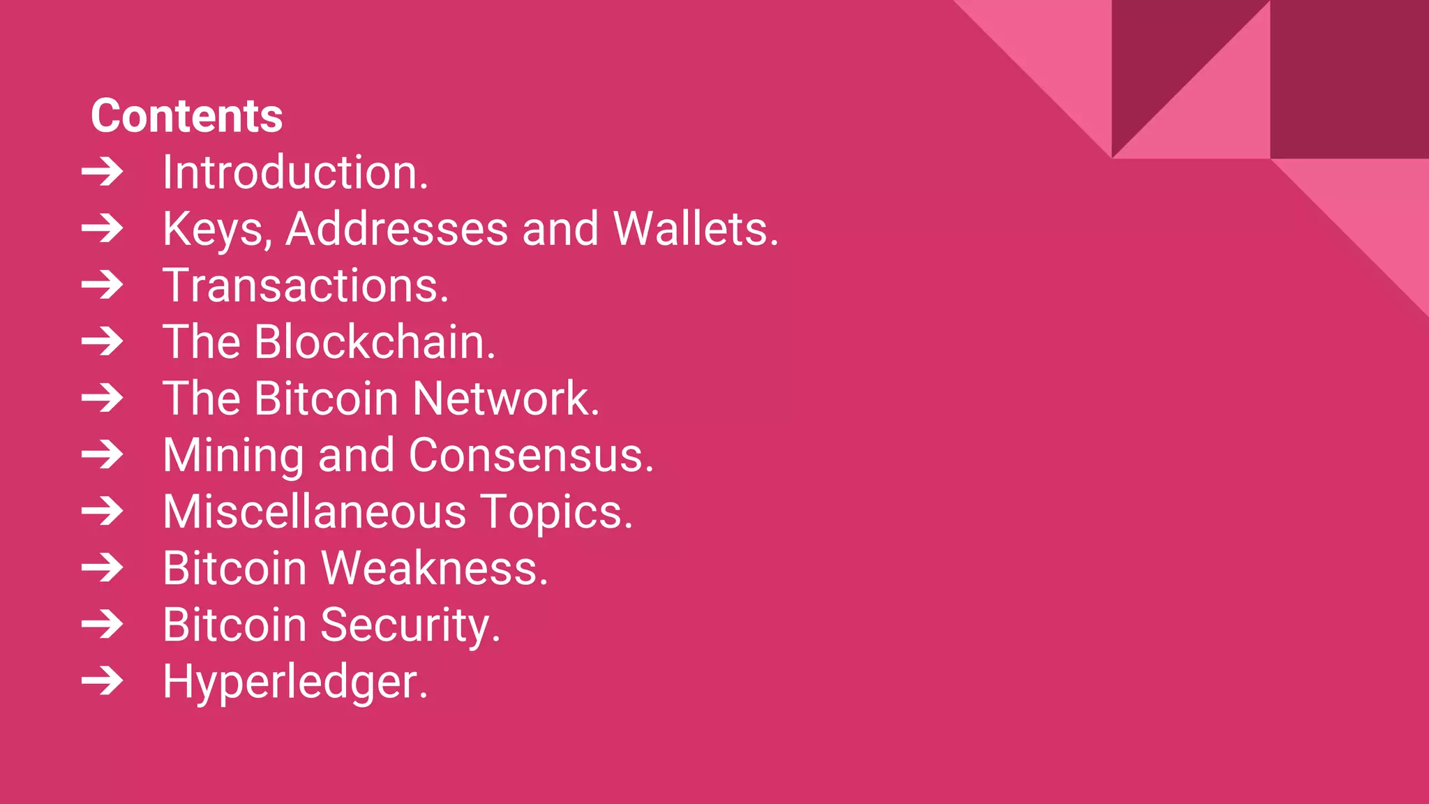 Tmc mastering bitcoins ppt | PDF